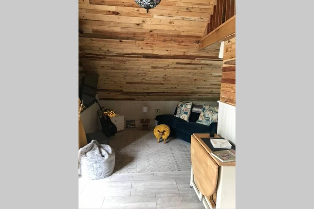The Shed . A Cosy, Peaceful, 96% Recycled, Chalet. Swansea Eksteriør billede